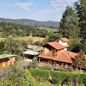 Quarto em Acomodações Particulares Rancho águas, Urubici
